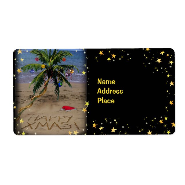 Tropical X-mas Fraktsedel (Framsidan)