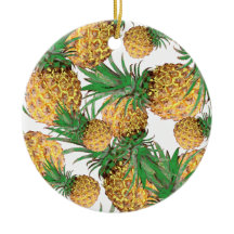 Tropical Yummy Pineapple Mönster