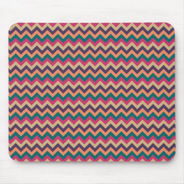 Tropical Zigzag Mousepad Musmatta (Framsidan)