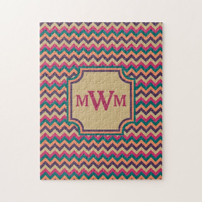 Tropical Zigzag Puzzle Pussel (Vertikal)