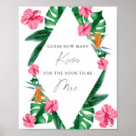 Tropicals - Hur många kysser möhippa Poster