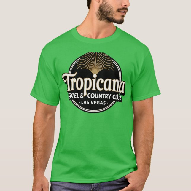 Tropicana Hotel & Land Klubb T Shirt (Framsida)