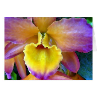 Tropicana Orchid Hälsningskort