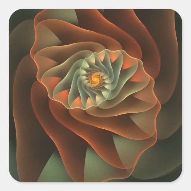 Tropicanna Fyrkantigt Klistermärke (Framsida)