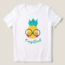 TropiCool Pineapple T-Shirt - Roligt Sommar Fruit