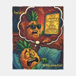 TropiCool Tony's Nightmare - Pineapple on Pizza Fleecefilt