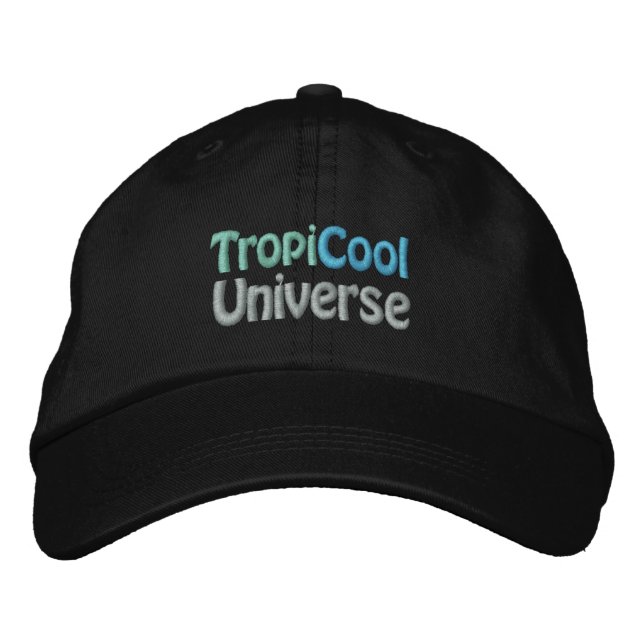 TropiCoolUniverse 3-sockel Broderad Keps (Framsida)