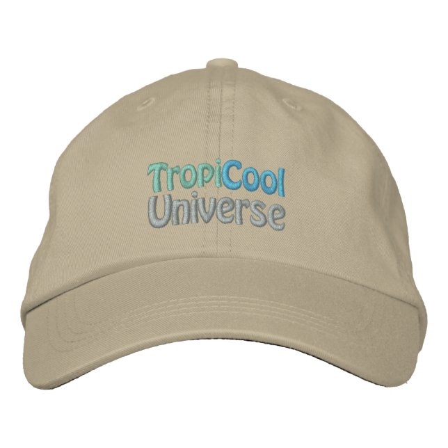 TropiCoolUniverse 5-sockel Broderad Keps (Framsida)