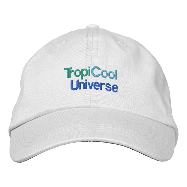 TropiCoolUniverse mössa Broderad Keps (Framsida)