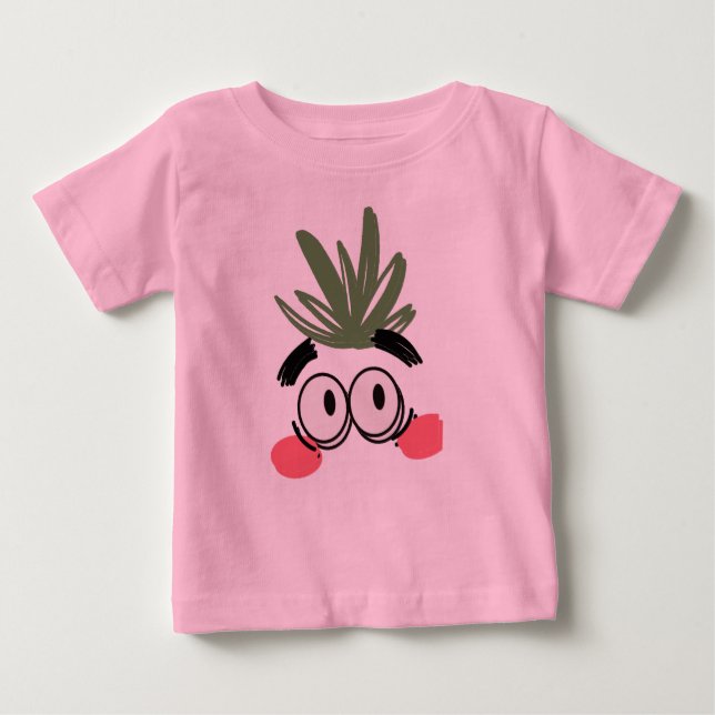 TropiFace’ the Spiky Smile T Shirt (Framsida)