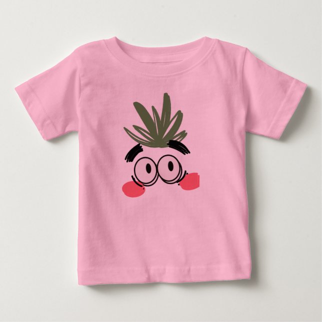 TropiFace’ the Spiky Smile T Shirt (Framsida)