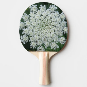 Tropik Blomkrage Pong Paddle, Rödgummi, baksida Pingisracket
