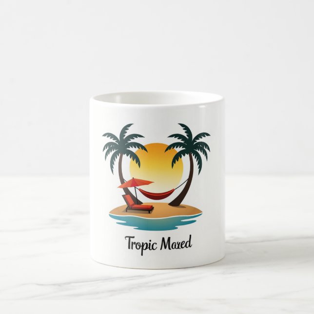 Tropik Mood Sunset Hammock Mugg (Center)