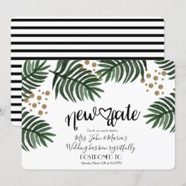 Tropik Nytt datum för uppskjutande av uppskjutning Inbjudningar