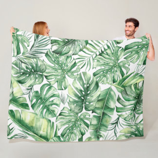 Tropik Rain 60 x 80 Fleece Blanket