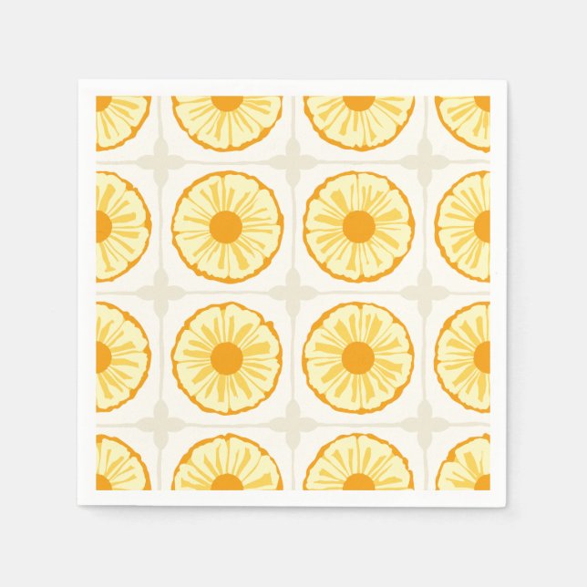 Tropik Slice Sunny Vibe Pappersservett (Framsidan)