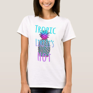Tropik som dess Hett Kustanas T Shirt
