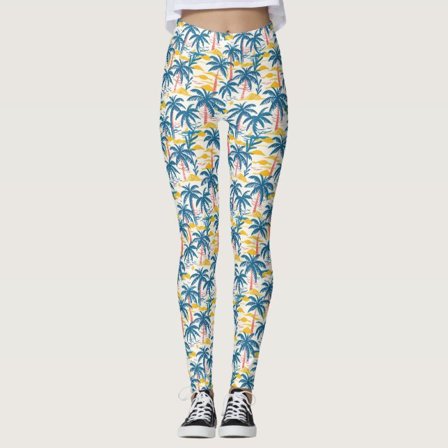 Tropikerna är inte bara en plats leggings (Framsida)