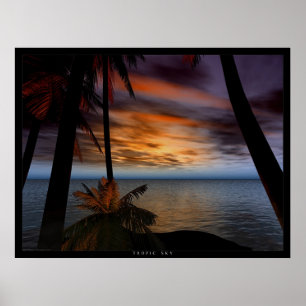Tropikhimmel Poster