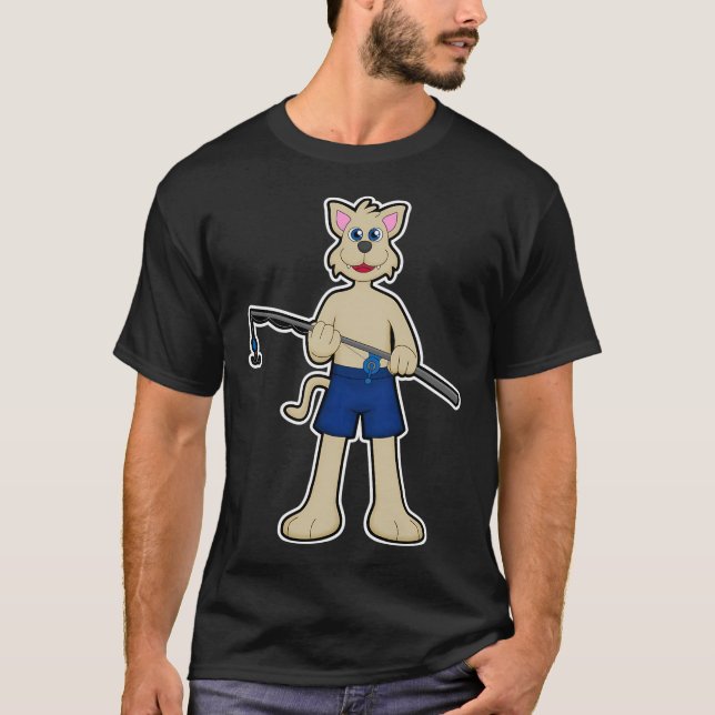 Tropisk akvarell fläckig fisk t shirt (Framsida)