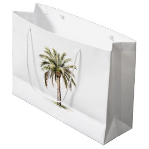 Tropisk Aloha Strand Palmträd Bröllop