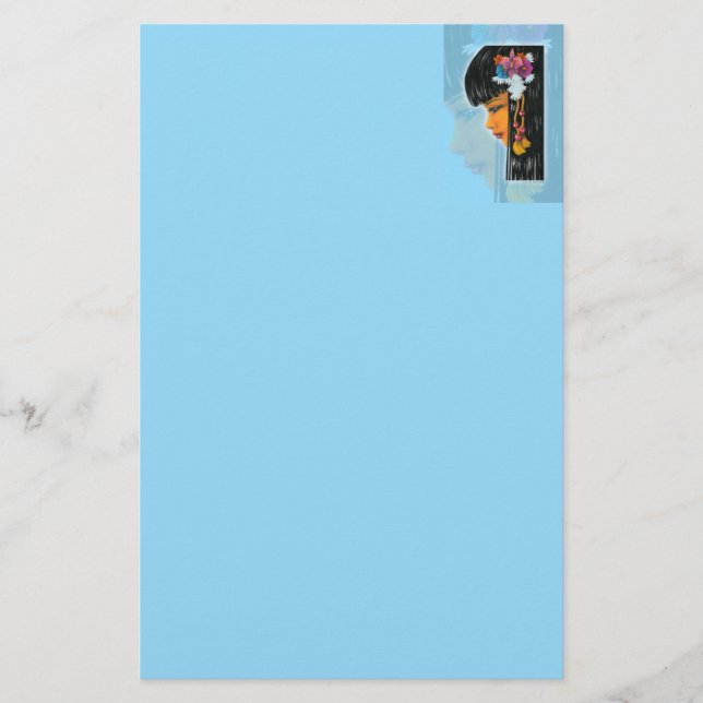 Tropisk Älva Brevpapper (Framsida)