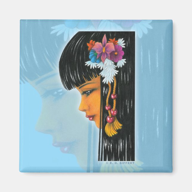 Tropisk Älva Magnet (Framsidan)