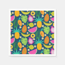 Tropisk Ananas Banan vattenmelon Frukter