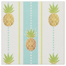 Tropisk ananas glitter med Rand och prickad