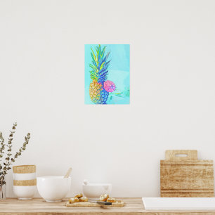 Tropisk Ananas Poster