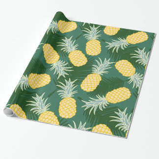 Tropisk ananas presentpapper