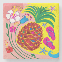 Tropisk Ananas Sommar