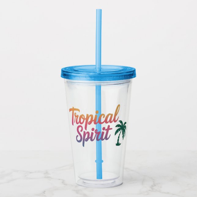 Tropisk anda take away mugg (Framsida)