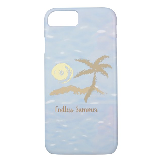 Tropisk ändlös sommar Iphone Case-Mate iPhone Skal (Baksida)