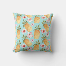 Tropisk återutformning med ananas kudde