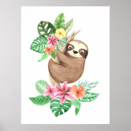 Tropisk Baby Sengångare Poster
