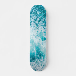 Tropisk blåhavsfisk Vinkara Mini Skateboard Bräda 18,5 Cm