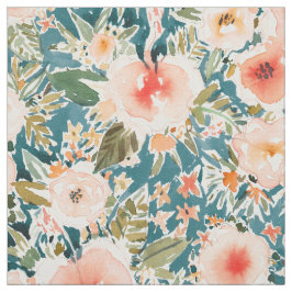 Tropisk blommigt för HIBISKUS NIGHTSWEATS Tyg