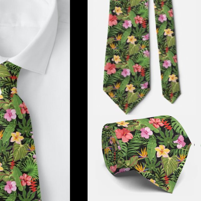 Tropisk Blommigt Greenery Aloha Hawaii Hawaiian Slips (Skapare uppladdad)