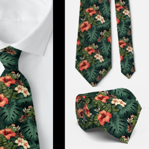 Tropisk Blommigt Greenery Aloha Hawaii Hawaiian Slips