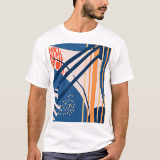 Tropisk Blommigt: Modern rubrik T Shirt
