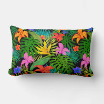 Tropisk blommonstera löv Hawaiiansk färgad