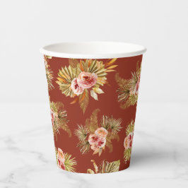 Tropisk blomster vintage bröllopsdusch