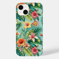 Tropisk blomtelefon