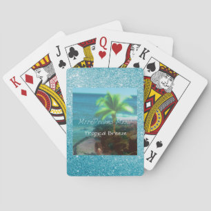 Tropisk bröst casinokort