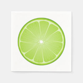 Tropisk Citrus Lime Pappersservett