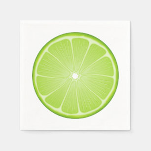 Tropisk Citrus Lime Pappersservett