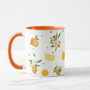 Tropisk citrus SOMMER Orange citron Slice Mugg