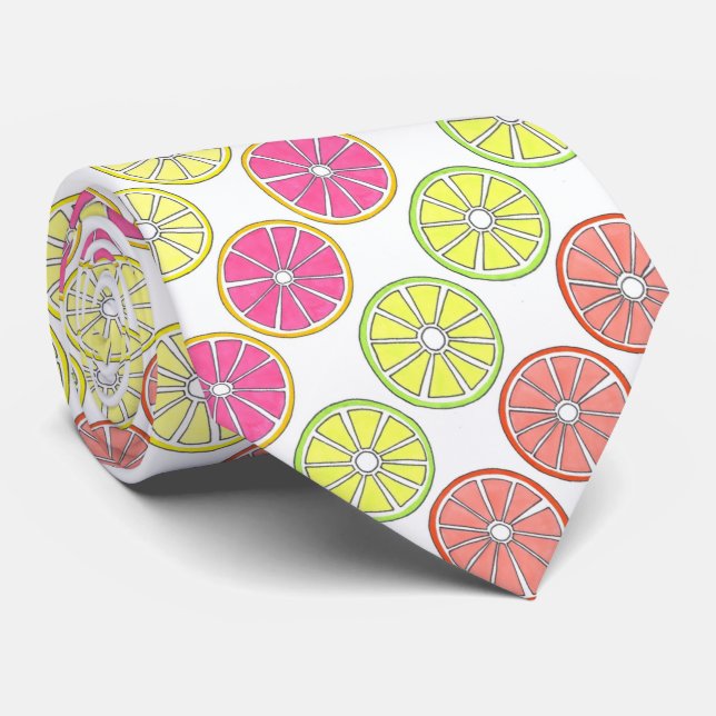 Tropisk citrusfrukt, citroncitroncitron, Orange Gr Slips (Rullad)