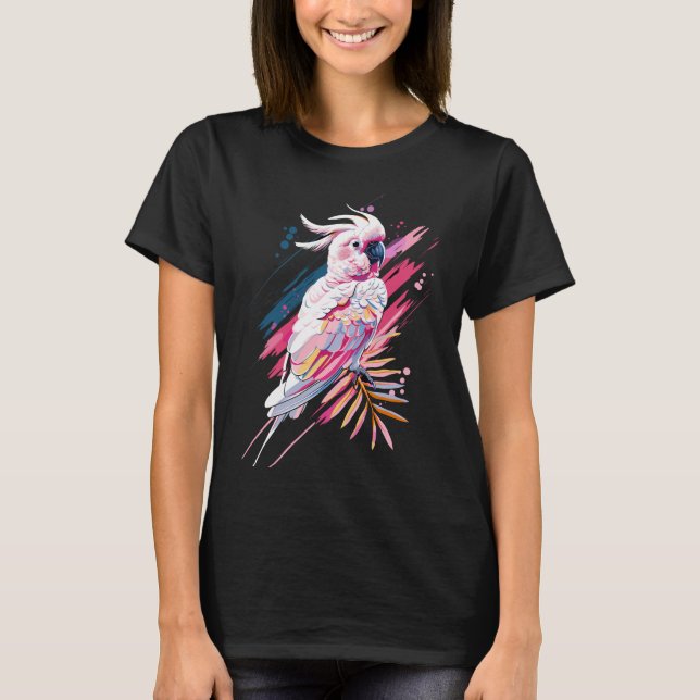 tropisk cockatoo t shirt (Framsida)